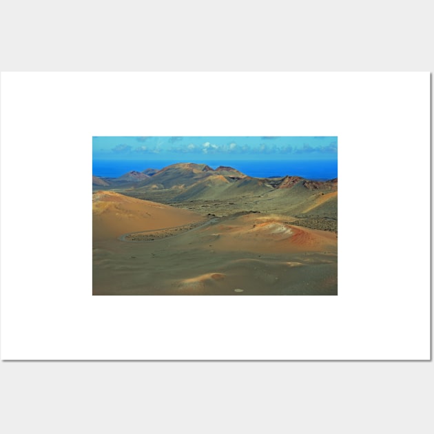 Timanfaya National Park, Lanzarote, May 2022 Wall Art by RedHillDigital